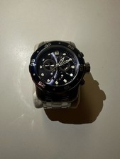 Invicta Pro Diver Chronograph Men s Watch Blue Dial 200m Stainless Steel Quartz