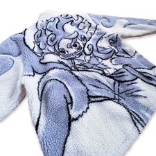 One Piece Luffy Gear 5 Sherpa Jacket Medium S...
