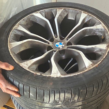 31535r20 110w Bridgestone Tire 2 And 4 Bmw Original Rims