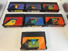 Lot of 7 Radio Shack TRS-80 Color Computer CoCo Game Program Cartridges