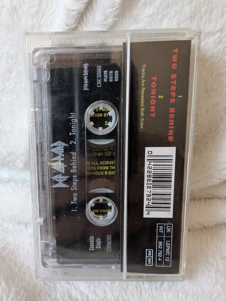Def Leppard - Two Steps Behind. Cassette Single, 1993 (UK). - Image 3 of 4