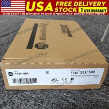 1Pc Allen-Bradley   1746-NR4 SER B SLC 500 RTD Resistance PLC Module 1746NR4
