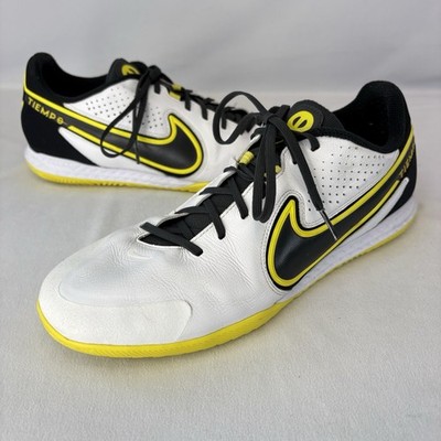 Size 11.5 - Nike React Tiempo Legend 9 Pro IC White Yellow Strike DA1183-107