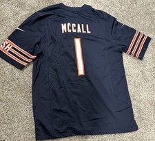 Chicago Bears #1 McCall Jersey 2021 NIKE Official NFL Player Game Jersey Sz L