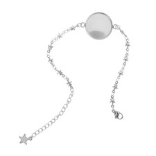 Diy Bracelets Making Stackable for Women Adjustable Chain Blank Rings Jewelry