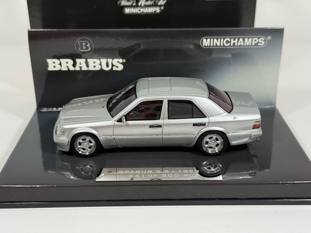1/43 BRABUS メルセデスベンツ W124 500E 6.5 1993 Minichamps 1:43 Brabus 6.5 (Mercedes-Benz 500E W124) Year