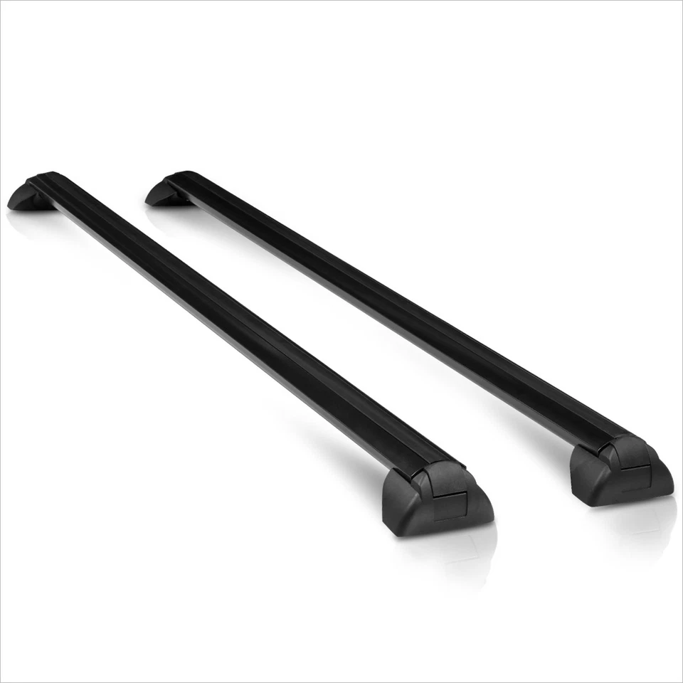 For 02-07 Saturn Vue OE Style Aluminum Roof Rack Crossbar Baggage Carrier Black - Image 2 of 4