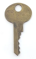 Vintage Key Cole National M2 Appx 1-1/2" Replacement Locks Steampunk