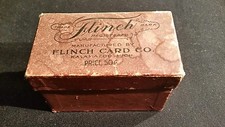 FLINCH CARD GAME Kalamazoo MI Card Game original 1913