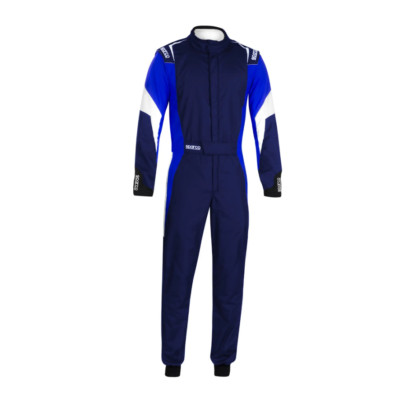SPARCO ANZUG COMPETITION NAVY/WEISS 001144 HOMOLOG. FIA 8856-2018 SFI 3.2A/5
