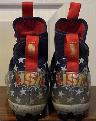 Under Armour Spotlight Lux MC LE USA Football Cleats 3025366  display picture 2