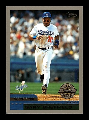 GARY SHEFFIELD   2000 Topps Home Team Advantage HTA SP #105 LA Dodgers EX-NM