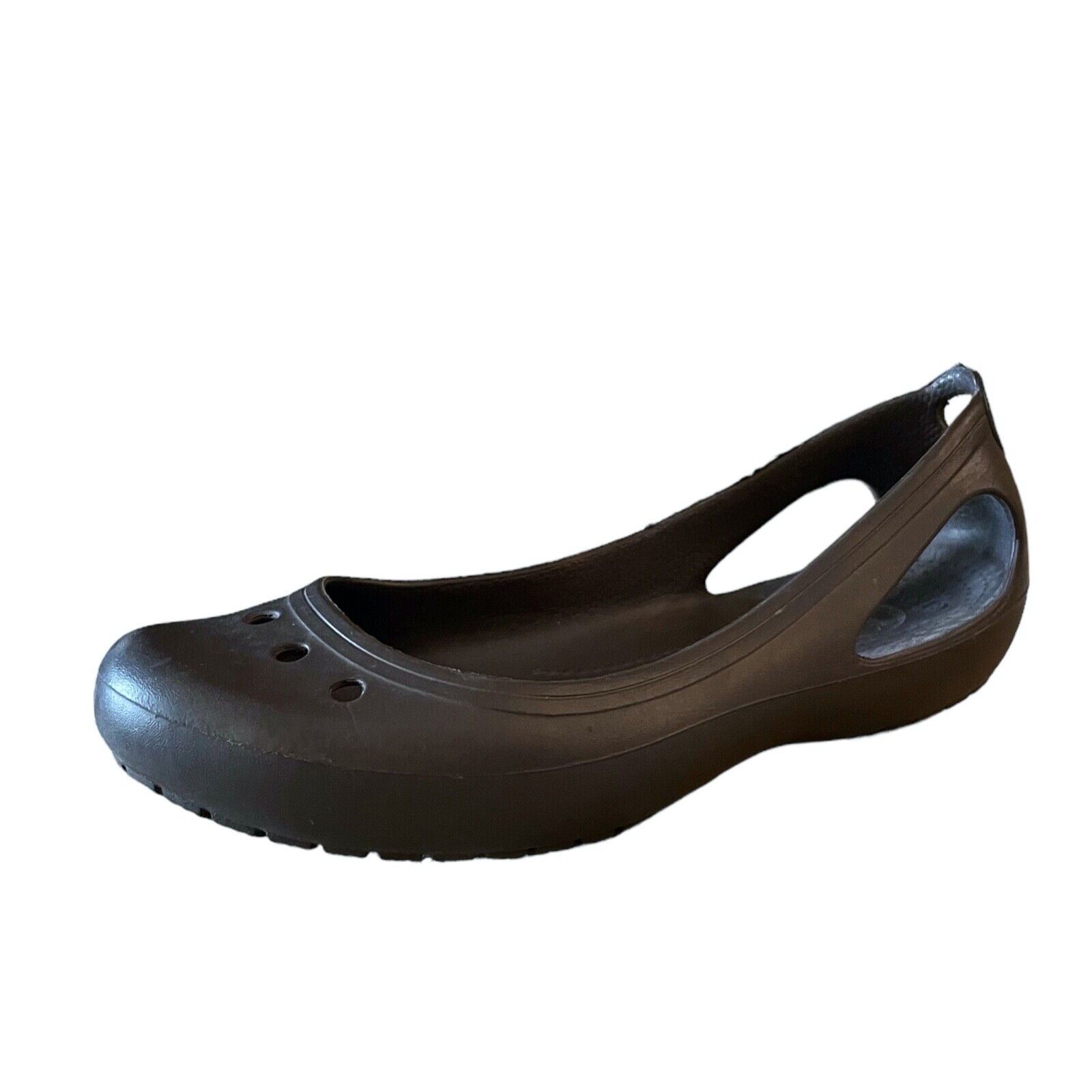Crocs Womens Brown Slip On Shoes Size 8 Comfort L… - image 1