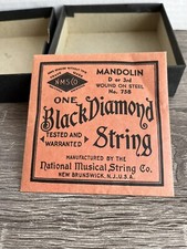 Black Diamond Mandolin String-N758 D or 3rd W...