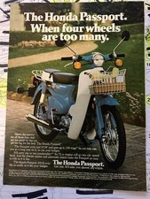 1982 Honda Passport When Four Wheels Is Too Many Ad