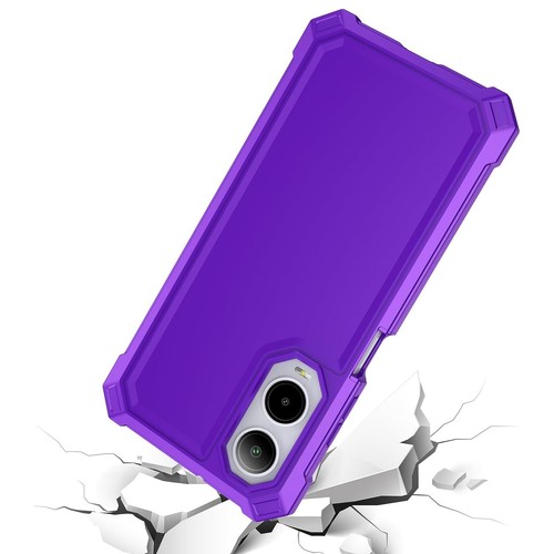 Funda de teléfono para Cricket Debut S3 2 capas protección esquinas TPU cubierta de parachoques - Imagen 41 de 41