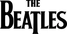 Vinyl Decal for Window - The Beatles (Logo)