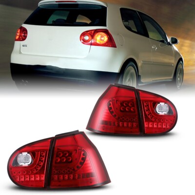 For 2006-2009 Volkswagen Golf5/GTI/Rabbit LED Tail Lights Brake