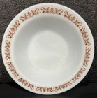 PYREX Copper Filigree 707 - 3 Cereal Bowl Vintage Tableware by Corning Made USA