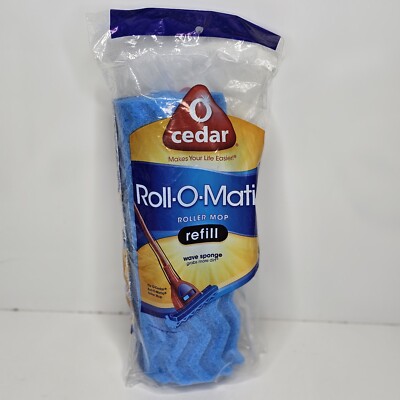 O Cedar Roll-O-Matic Roller Mop Refill - NEW | eBay