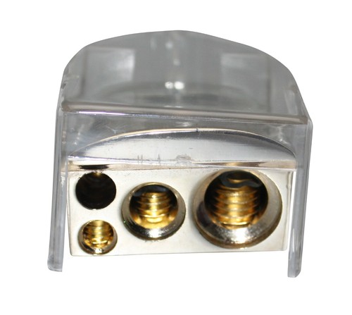 A4A 12V Digital Display Positive Negative 0/8 Ga Awg Car Battery Terminal Gold - Picture 5 of 5