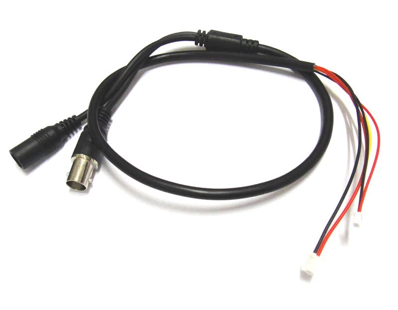 10x Video Power BNC 12V Connector Stripped Wire cctv cable camera end 1.5T 5pin - Image 4 of 4