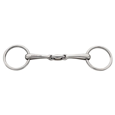 Sprenger Max Control Bradoon Doppelgelenk Lutschtablette loser Ring Trense Bit 40711