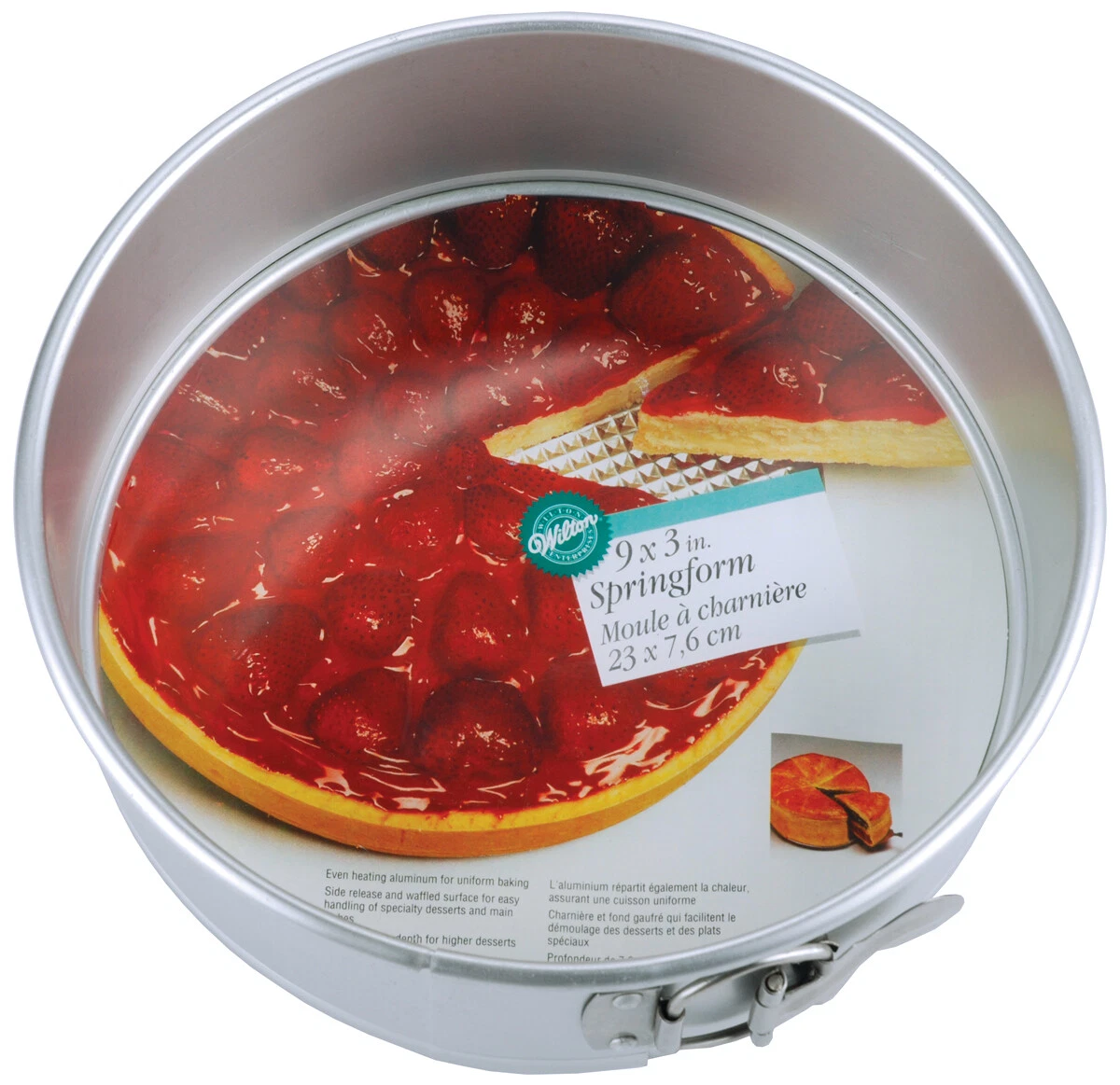 Wilton 9"x3" Aluminum Springform Pan