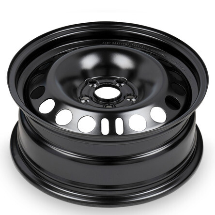 New Wheel For 2011-2017 Chevrolet Cruze 16 Inch Black Steel Rim - Picture 3 of 9