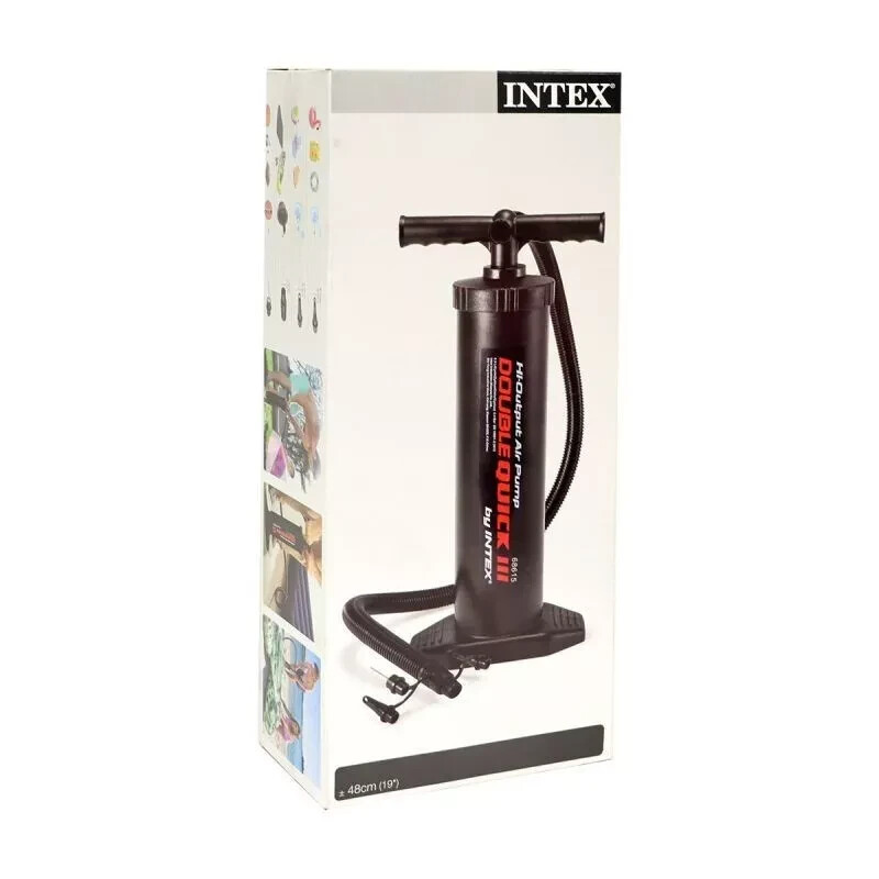 BOMBA DE AIRE MANUAL DOBLE QUICK III Intex
