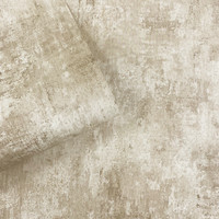 Distressed Stein Tapete Metallisch Texturiert Beton Muriva Cove 207501 Creme