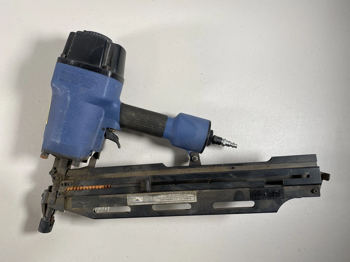CENTRAL PNEUMATIC 6 IN 1 FRAMING NAILER ITEM 98751 Contractor Series Untested