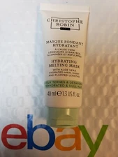 Christophe Robin Hair Hydrating Melting Mask Aloe Vera 40ml/ 1.3oz NEW Travel Sz