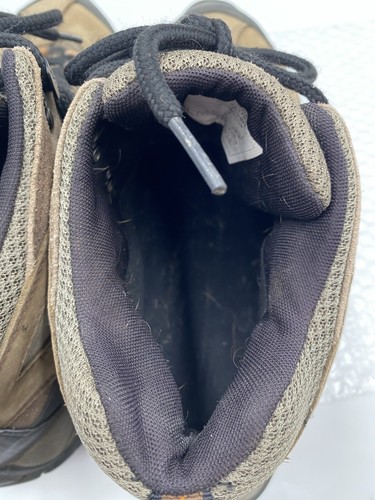 MERRELL Men’s Size 10.5 Khaki Leather Waterproof Work Hiking Shoes - Picture 8 of 12
