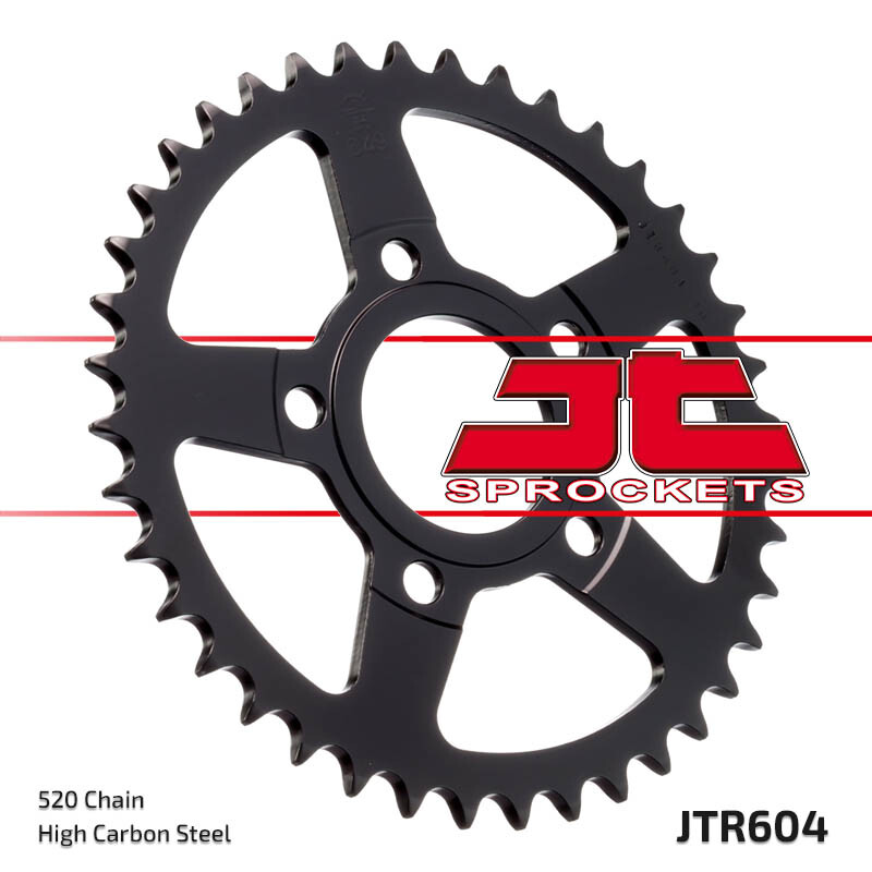 Couronne JT 281 38 dents pas 520 anti-usure pour éliminer les à-coups sur Honda NSR 125R