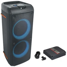 Kicker 51LX12501 1250w Mono Car Amplifier+House Party Speaker LX1250.1