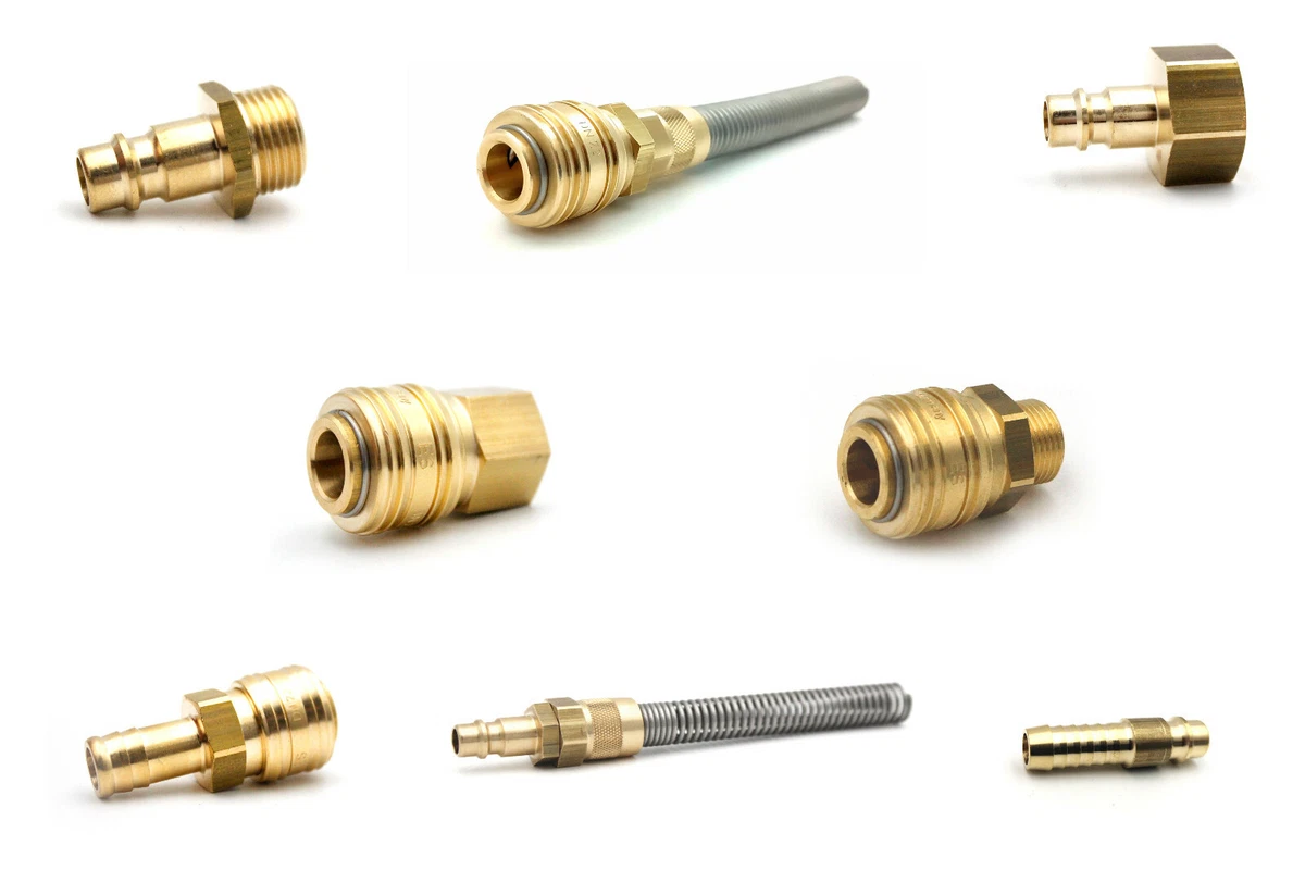 sourcing map Messing Schnellkupplungen Anschluss Adapter 10mm mit Widerhaken x 1/2 PT Stecker sourcing map Messing Schnellkupplungen Anschluss Adapter 10mm mit Widerhaken x 1/2 PT Stecker