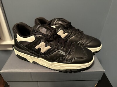 [Men s Size 6.5] - New Balance 550  Panda  Black/White