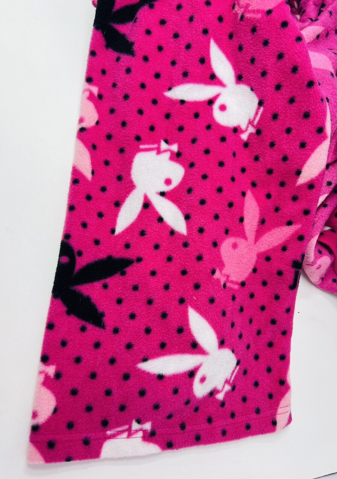 Playboy Hot Pink Bunny Logo Soft Fleece Wearable … - image 8