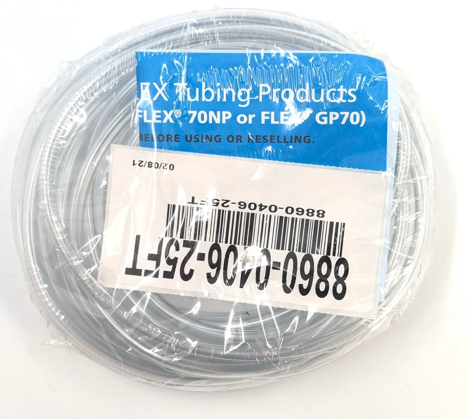 ClearFLEX™ Food & Lab Grade PVC Tubing, 1/8" ID x 1/4" OD x 25' Sealed, USA Made - Image 3 of 4