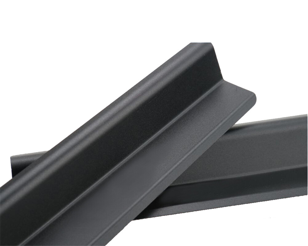 Black Door Sills Scuff Plate Entry Guard fits 2007-2018 Jeep Wrangler JK 4dr