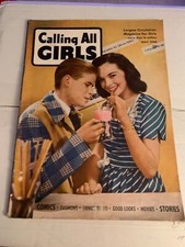 Calling  All Girls May ‘45 Golden Age Comic Book