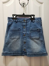 Tommy Hilfiger Button Down Denim Mini Skirt for Girls Size: 8/10 M 