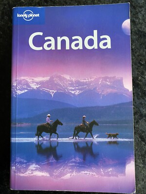 Canada Lonely Planet Travel Guide Book -Listings Directory Maps Itineraries Info