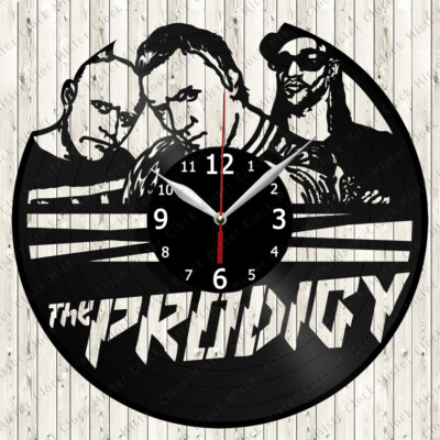 The PRODIGY Vinyl Record Wall Clock Decor Handmade 6778
