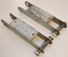 1957-1959 Ford Skyliner Retractable Rear Roof Lift To Body Arm Brackets Oem 1958
