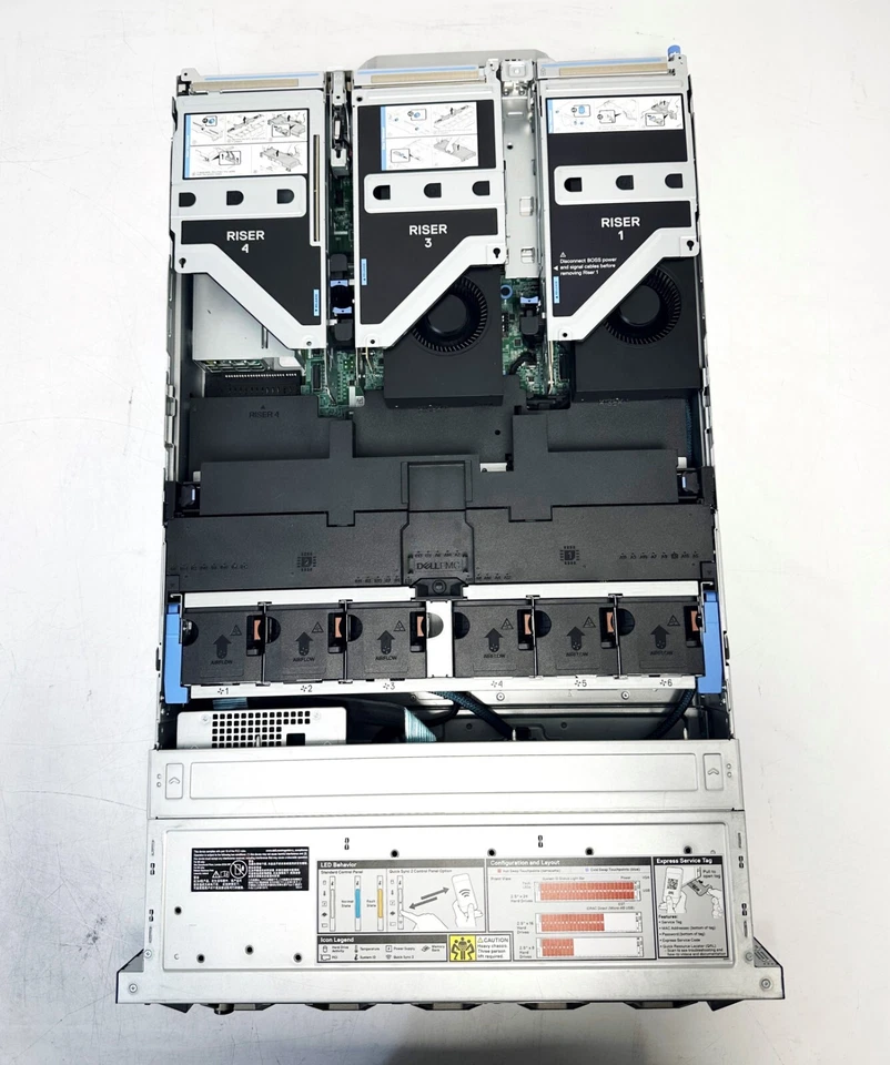 Dell PowerEdge R7525 - 2x EPYC 7F72 256GB 8x 1.92TB SSD 2x Nvidia RTX A5000 GPU - Image 3 of 4