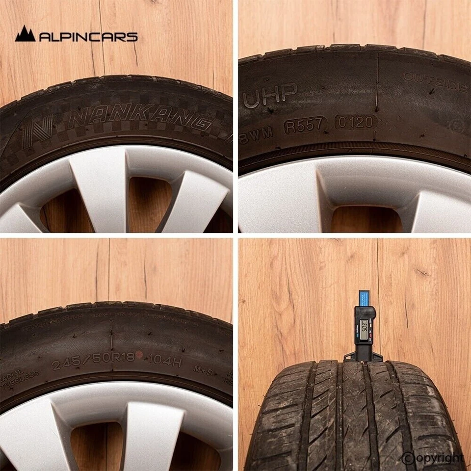 BMW F01 F02 F06 F07 SOMMER Kompletträder wheels tires styling 250 (N48) - Bild 3 von 4