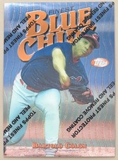1997 Topps Finest BARTOLO COLON Rookie Card RC #275 PACK FRESH Indians Angels. rookie card picture