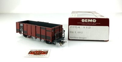 PR52 - BEMO H0m 2254 112 - RhB E 6612 HIGHBOARD CAR